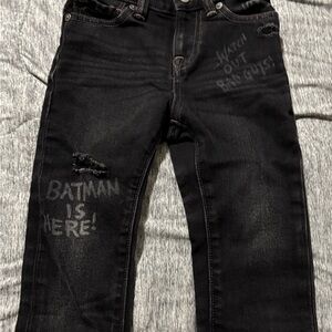Toddler Jeans with Batman Print